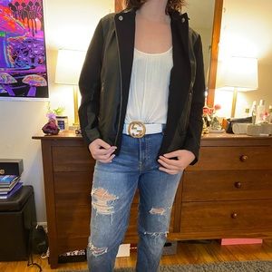 Torrid Black Leather Jacket